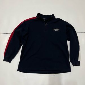 Nautica Quarter-Zip Sweater